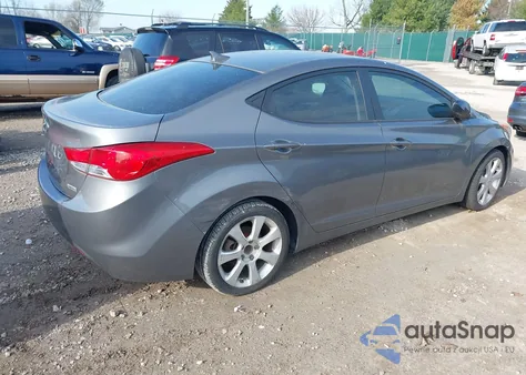 2013 Hyundai Elantra Limited from USA, damaged, VIN 5NPDH4AE2DH254054